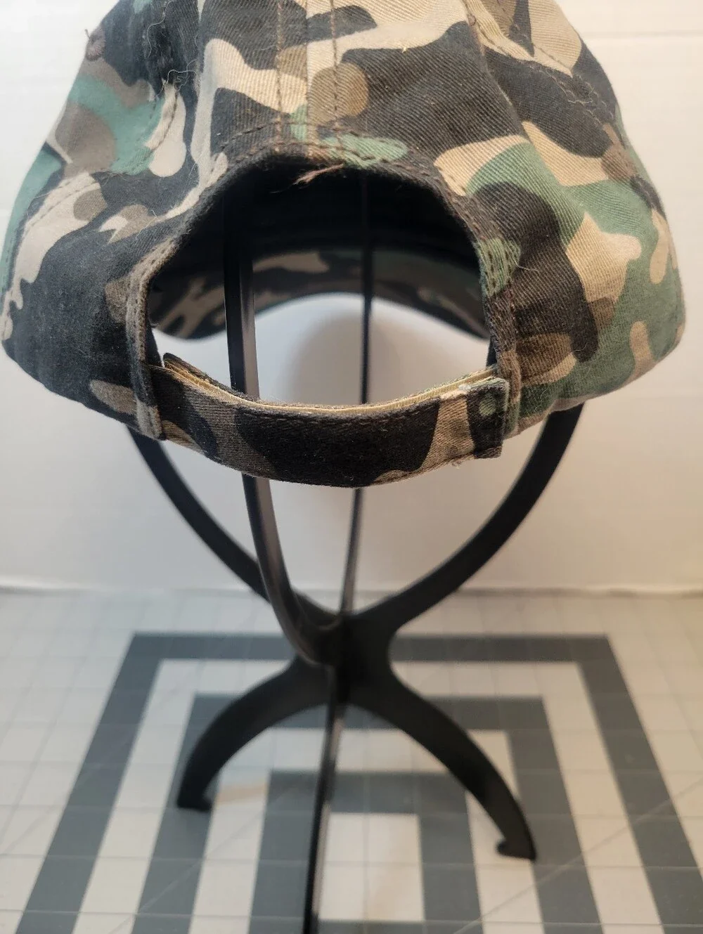 John Deere Camouflage Logo Patch Adjustable Baseball Hat Youth OS